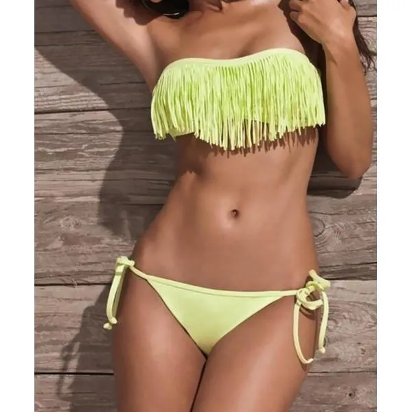 2-Piece: Fashion Fringe Bikini Swimwear