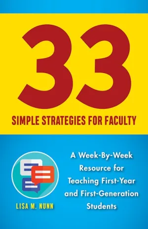 33 Simple Strategies for Faculty