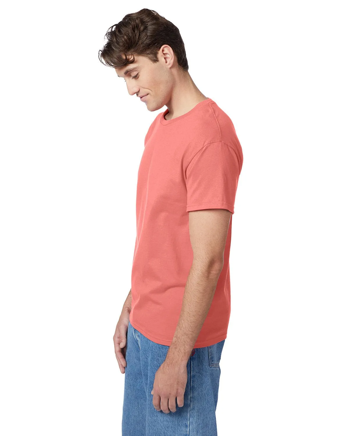 5250T-Hanes-CHARISMA CORAL