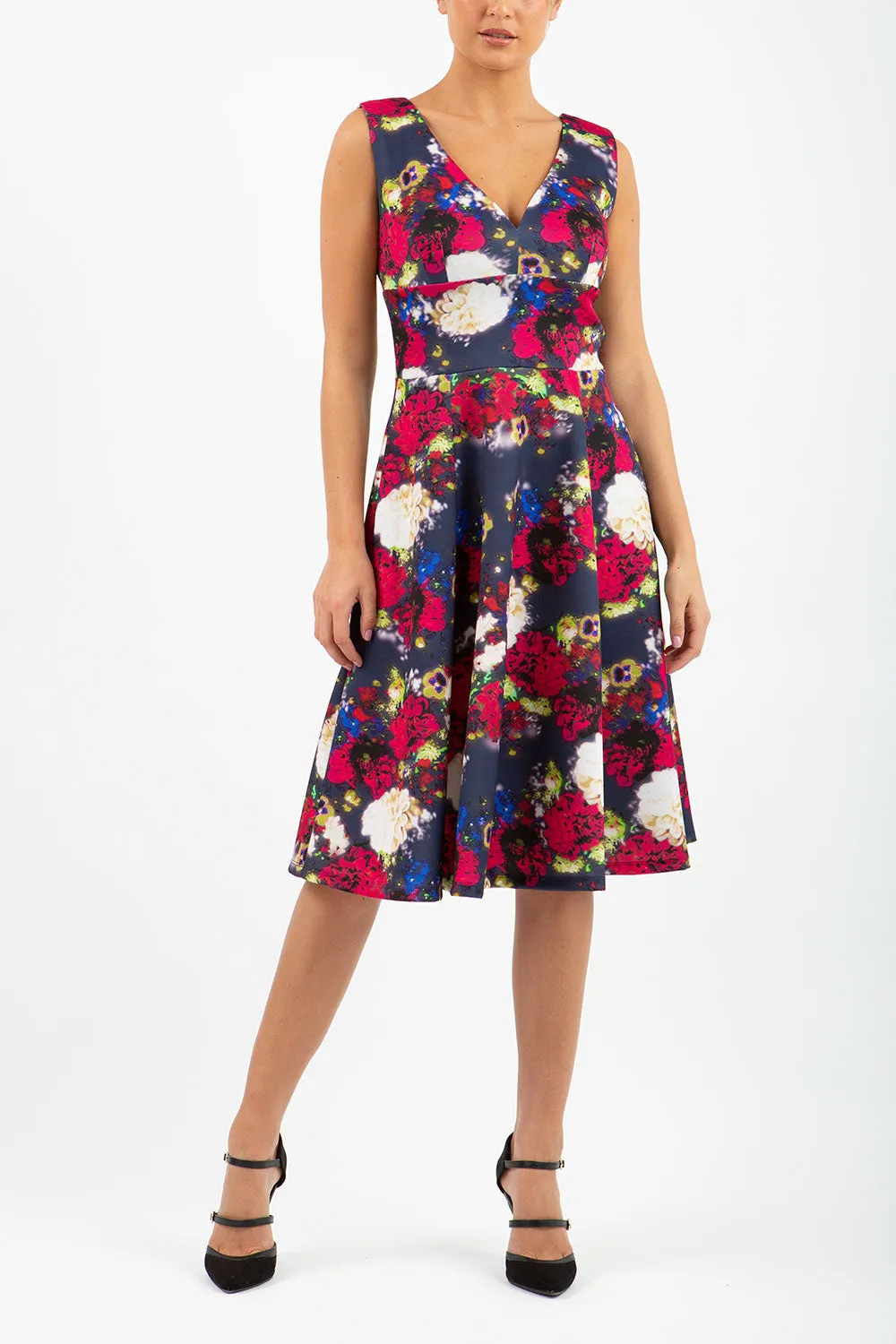 Aldeburgh A-Line Printed Dress