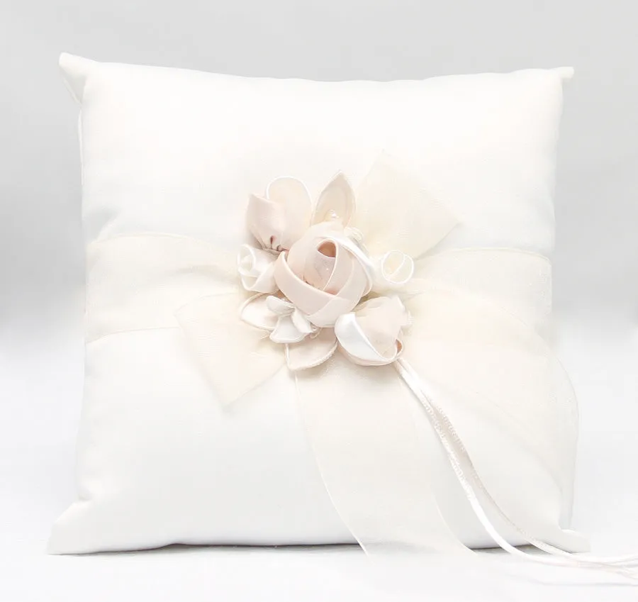 Amour Wedding Ring Bearer Pillow