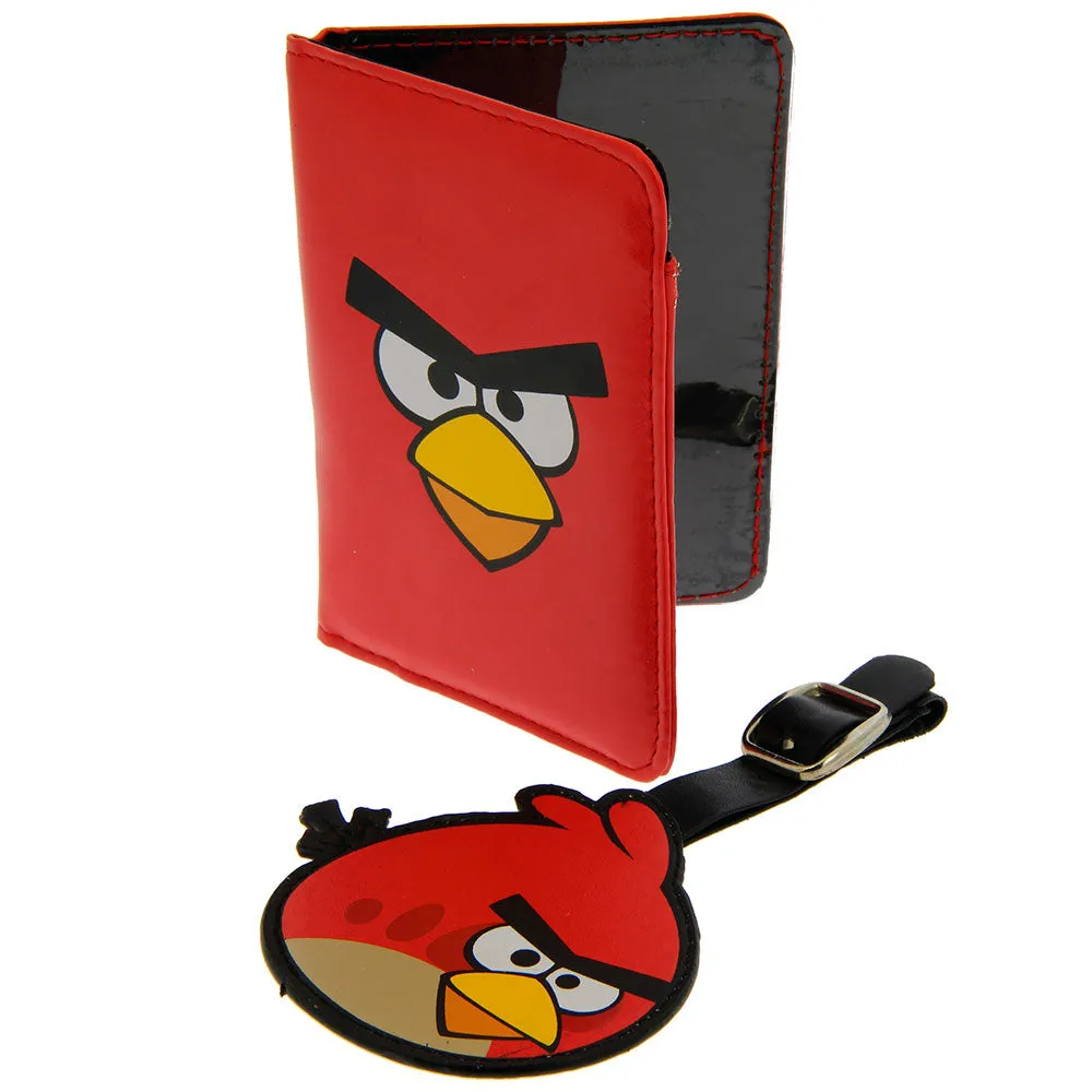 Angry Birds Passport Holder and Luggage Tag Gift Sets