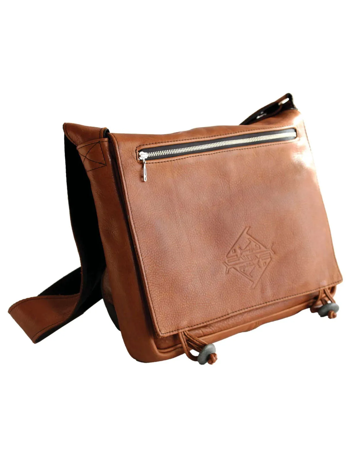 College Bag - Genuine Leather Classic Messenger Bag