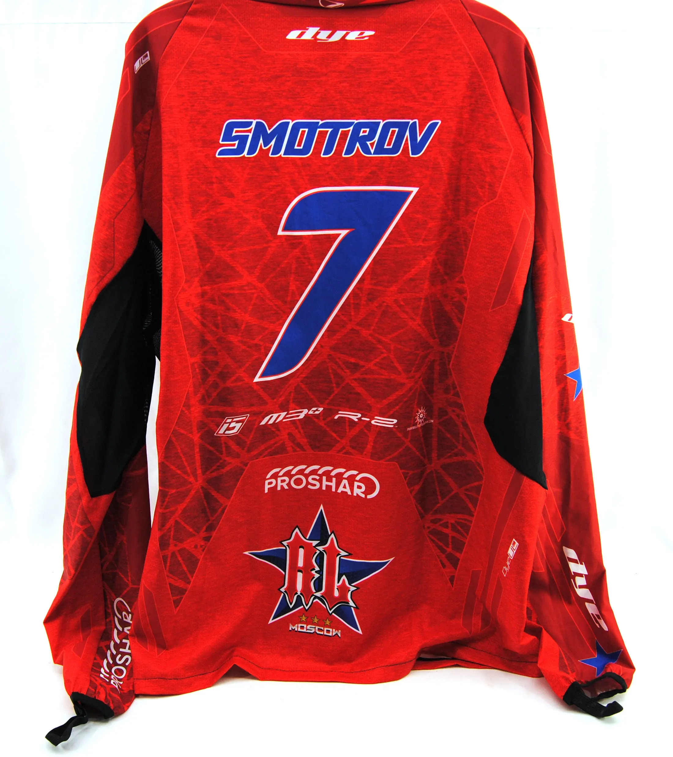 Dye / CRBN UL-C Jersey - Russian Legion Smotrov #7 Red/Red