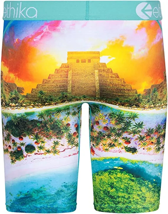 Ethika Mens Tulum Temple Boxer Briefs