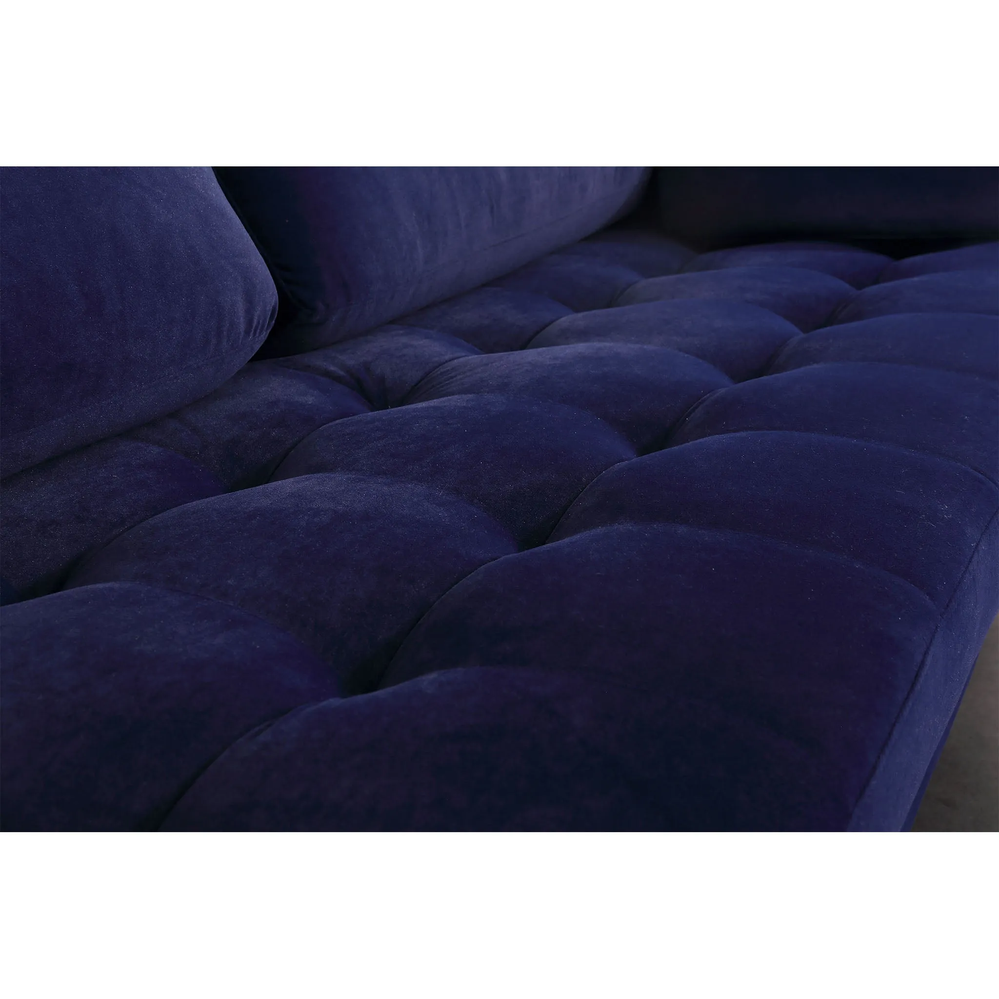 Frederick Modern Contemporary Velvet Loveseat