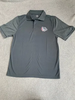 Gonzaga Gray Polo Tee Mens