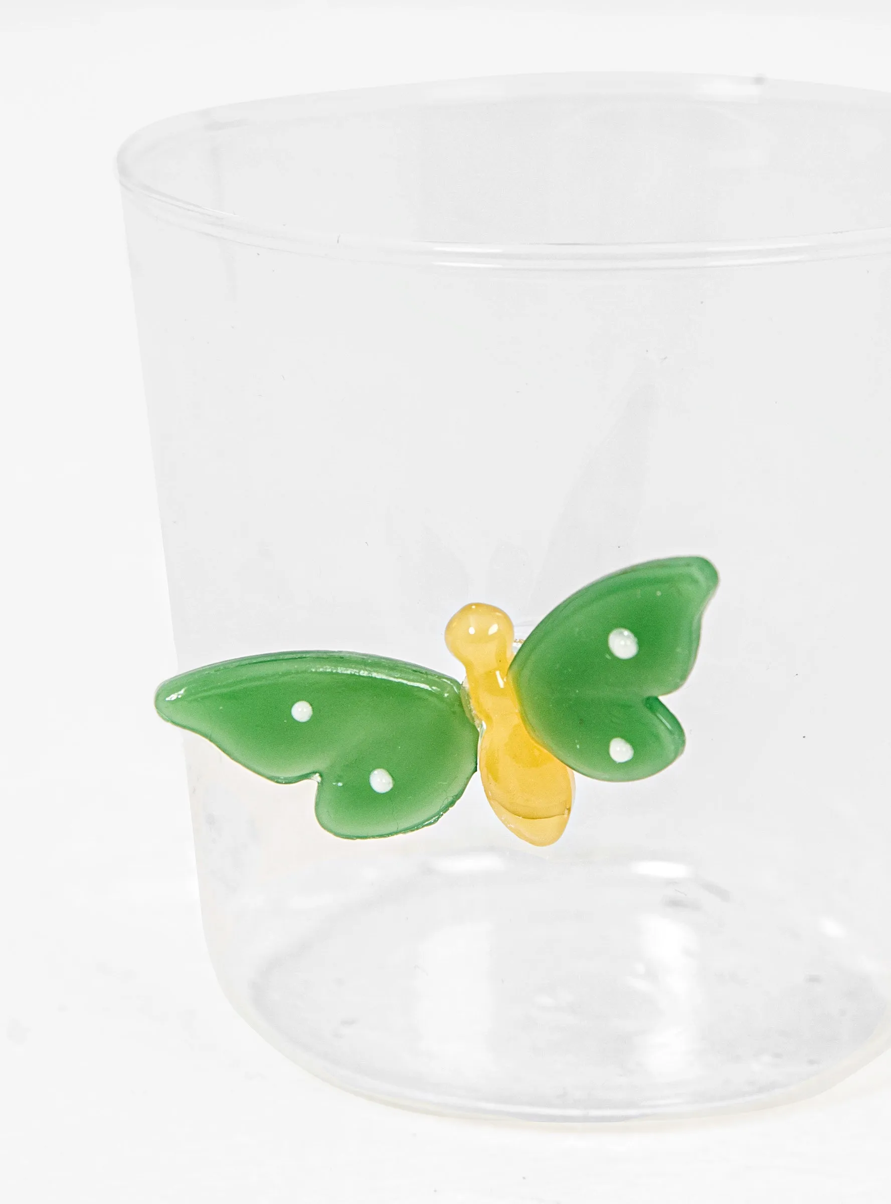 Green Butterfly Tumbler