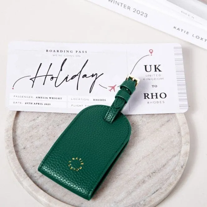 Green Luggage Tag KLB3036