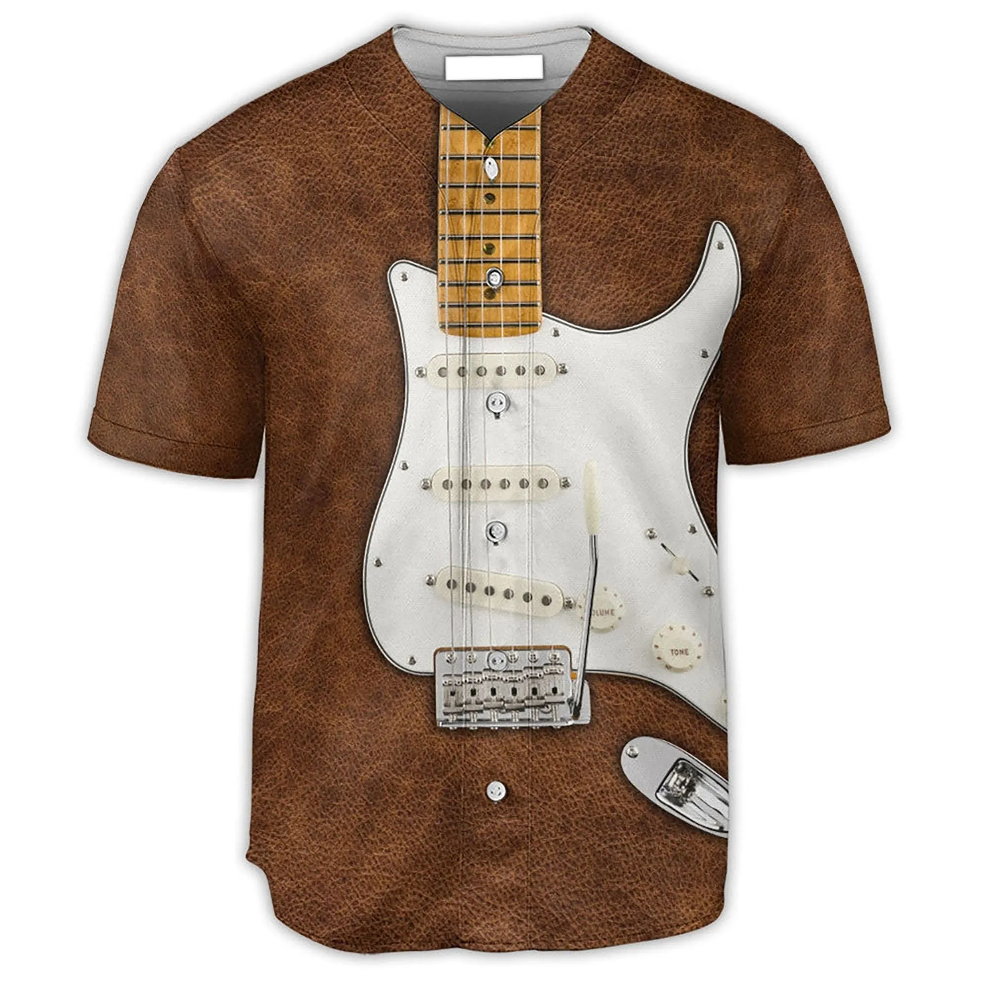 Guitar Music Amazing Guitar Vintage Baseball Jersey, Idea Gift for Guitar Lover