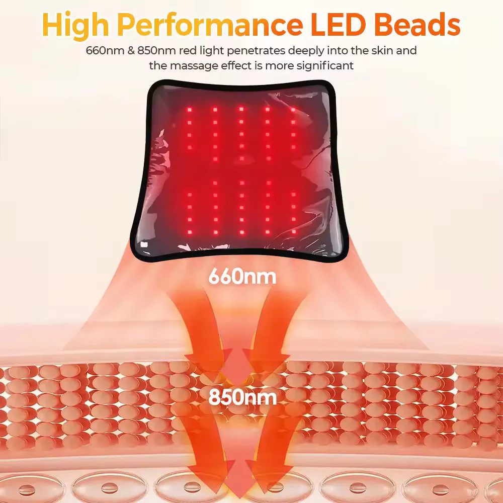 Infrared Red Light Therapy Heating and Vibration Pad for Body Pain Relief | Ortho Joint Relief