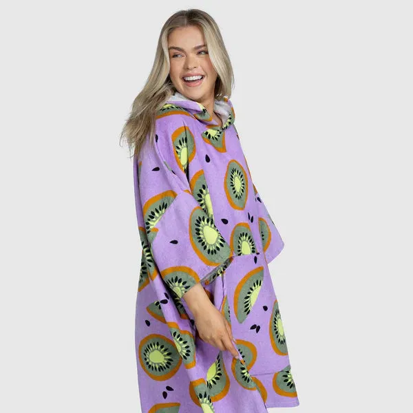 Kiwi Fruit Poncho Towel Oodie ™