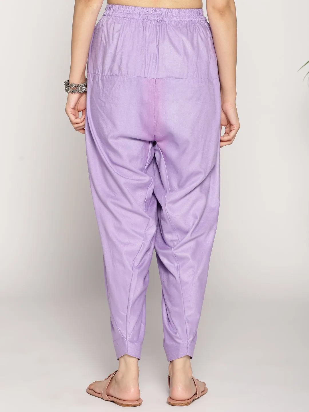 Lavender Rayon Salwar