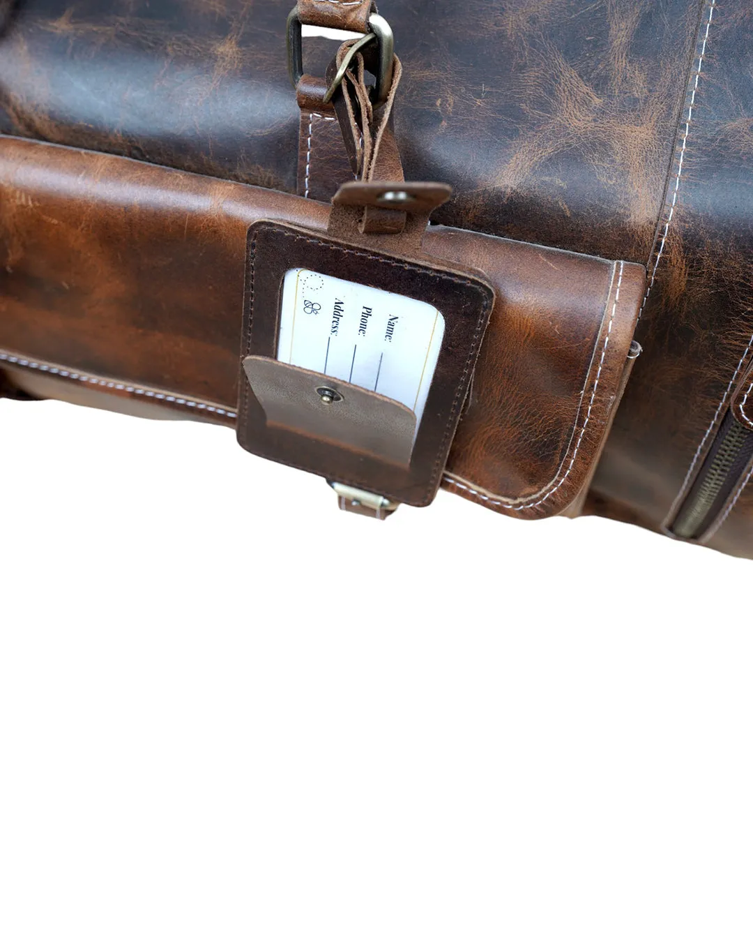 Leather Luggage Tag