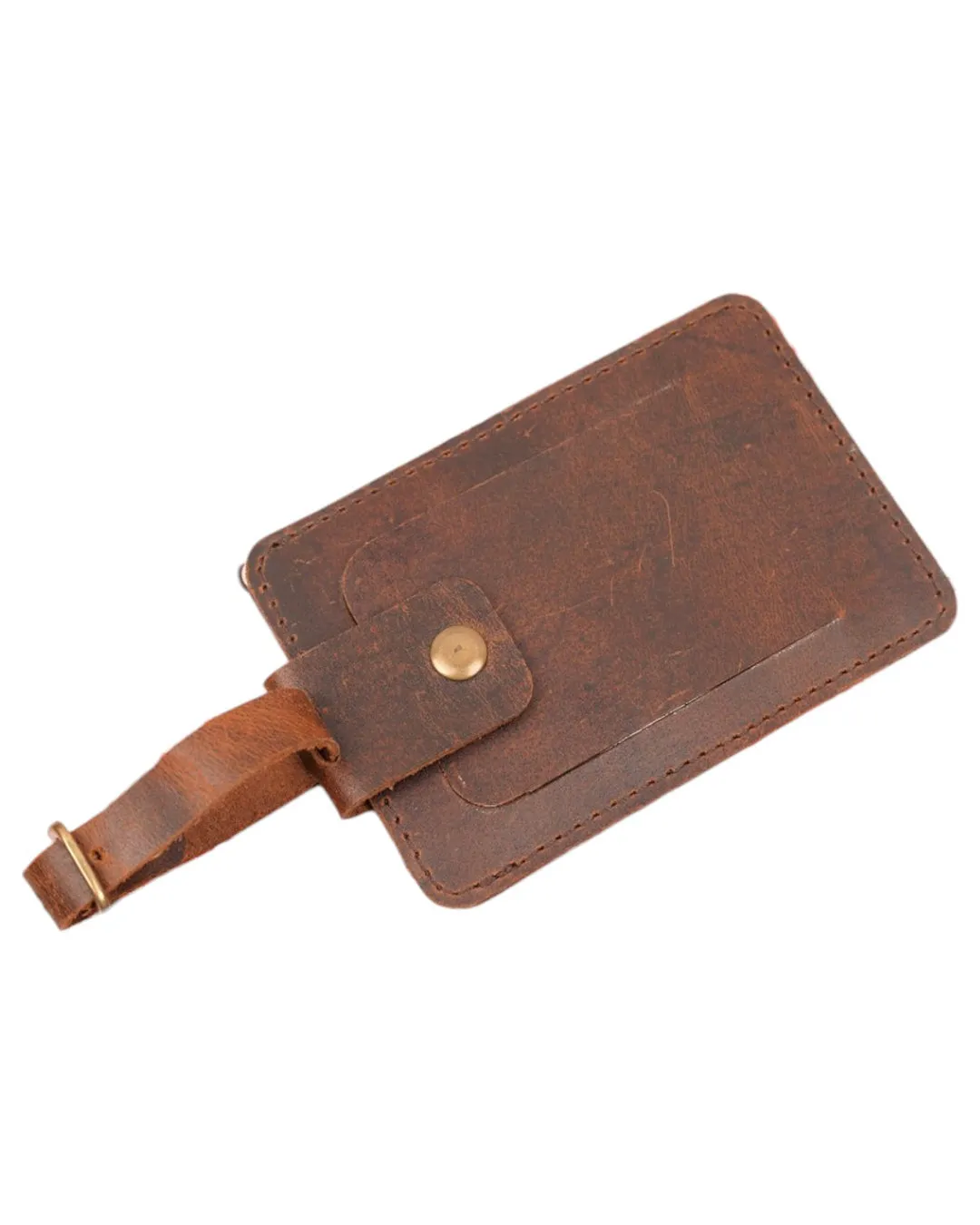 Leather Luggage Tag