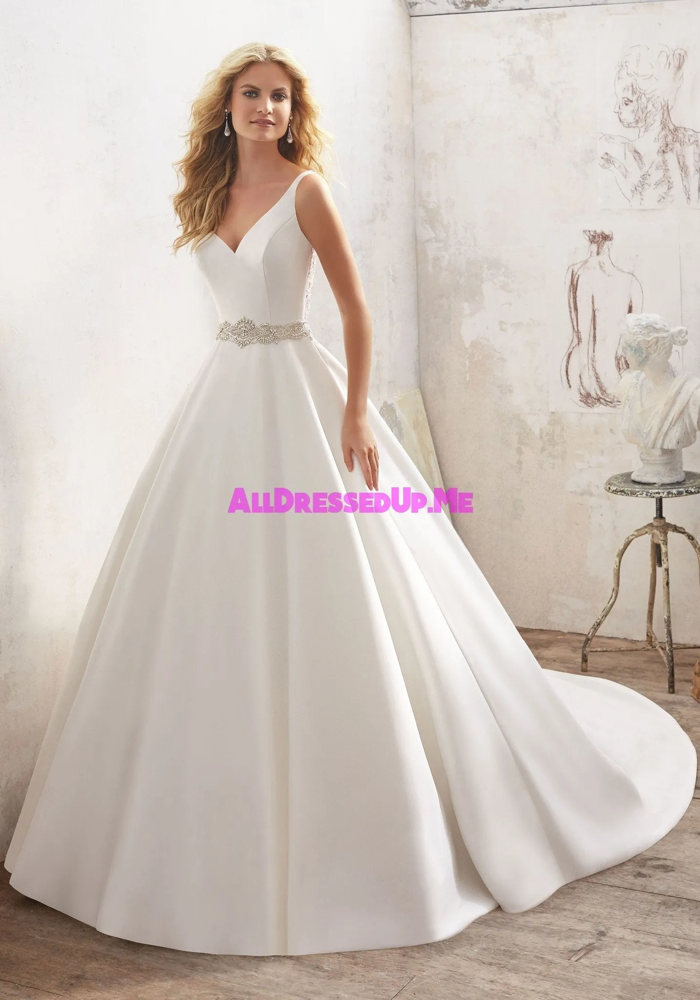 Morilee - Maribella - 8123 - Cheron's Bridal, Wedding Gown