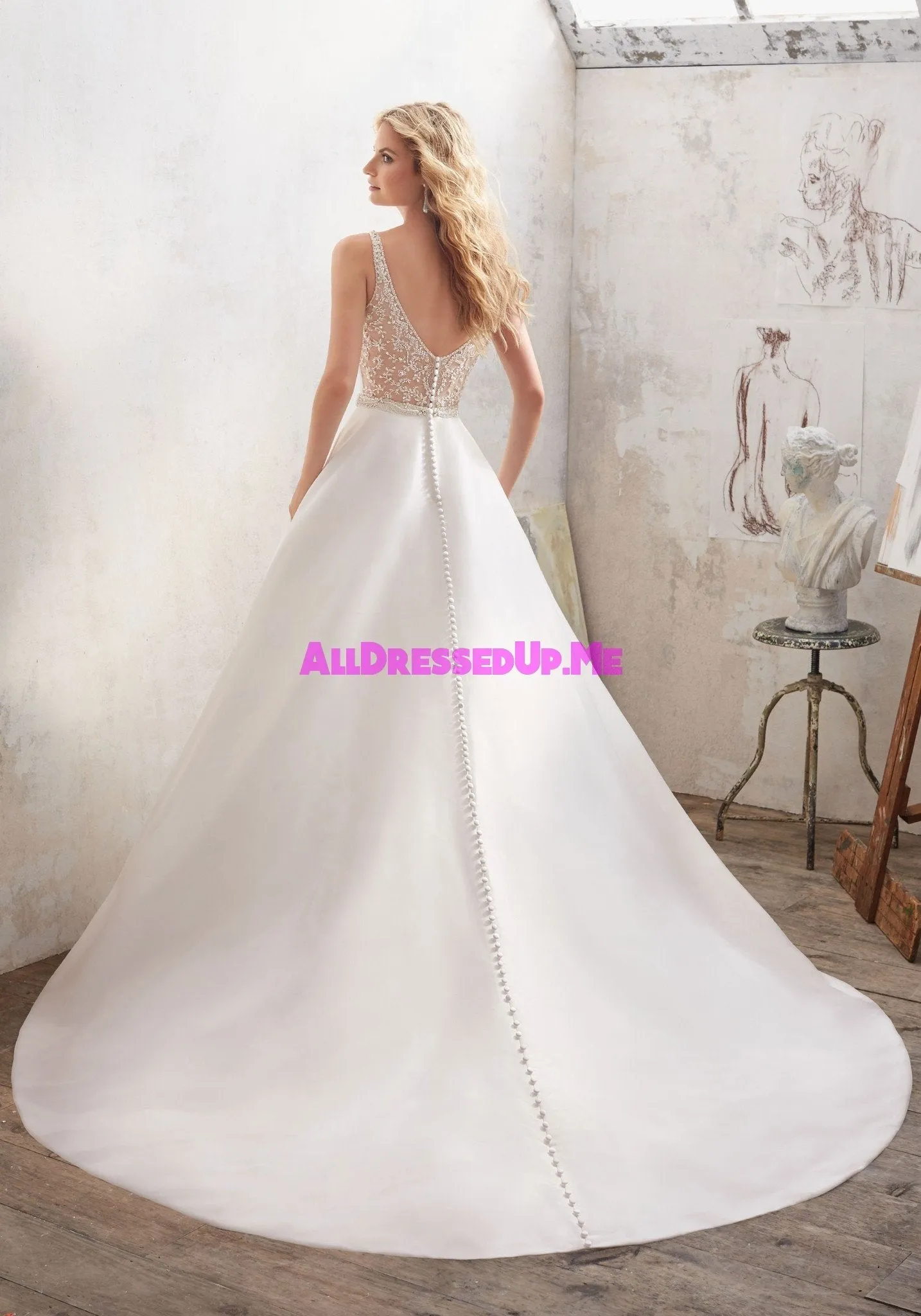 Morilee - Maribella - 8123 - Cheron's Bridal, Wedding Gown