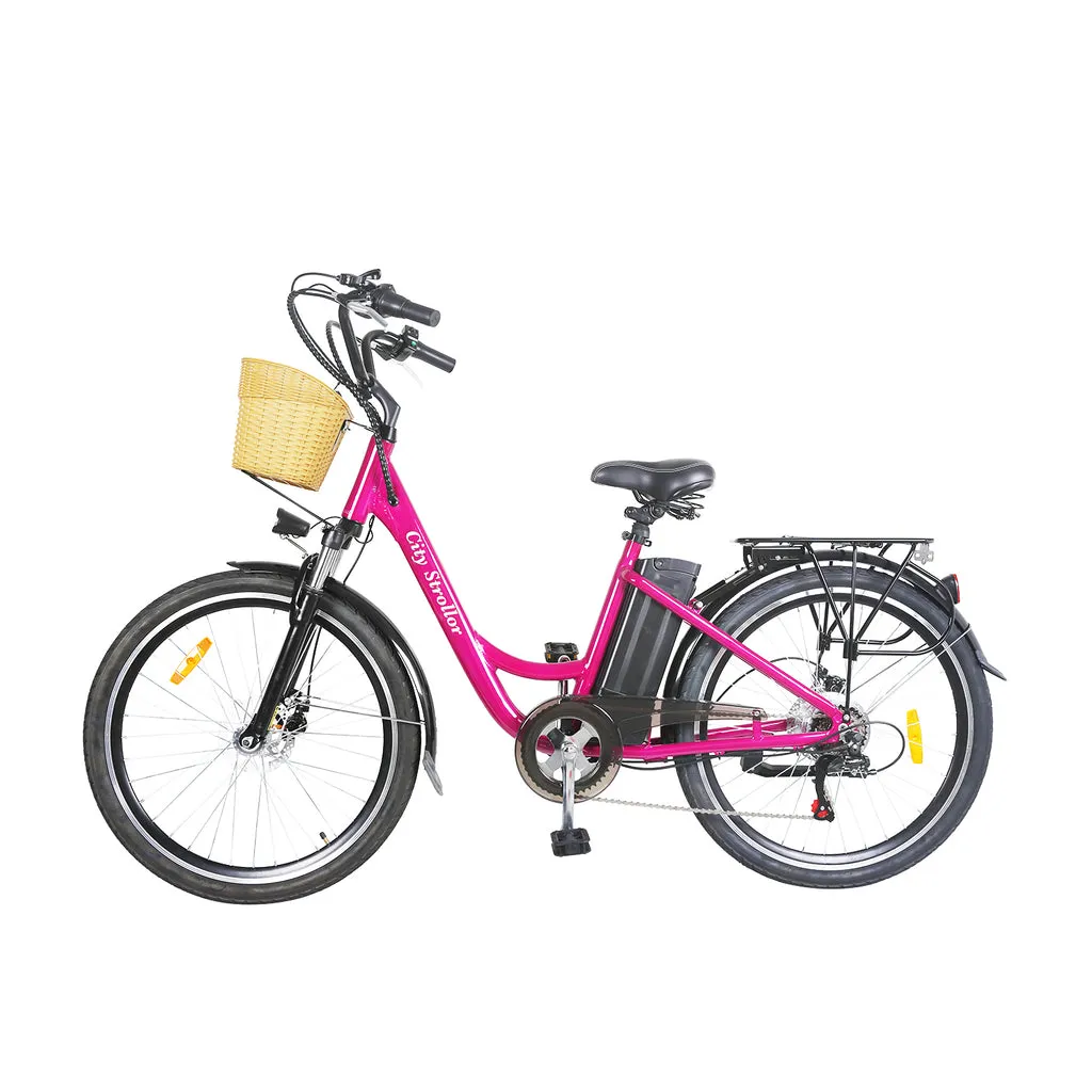 Nakto Stroller City 26” Step Through 350W 36V Electric Bike