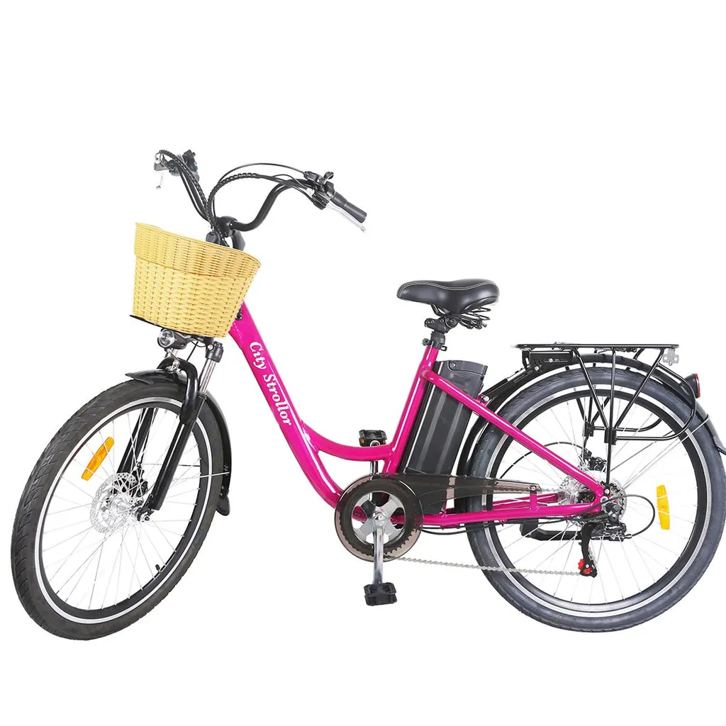 Nakto Stroller City 26” Step Through 350W 36V Electric Bike