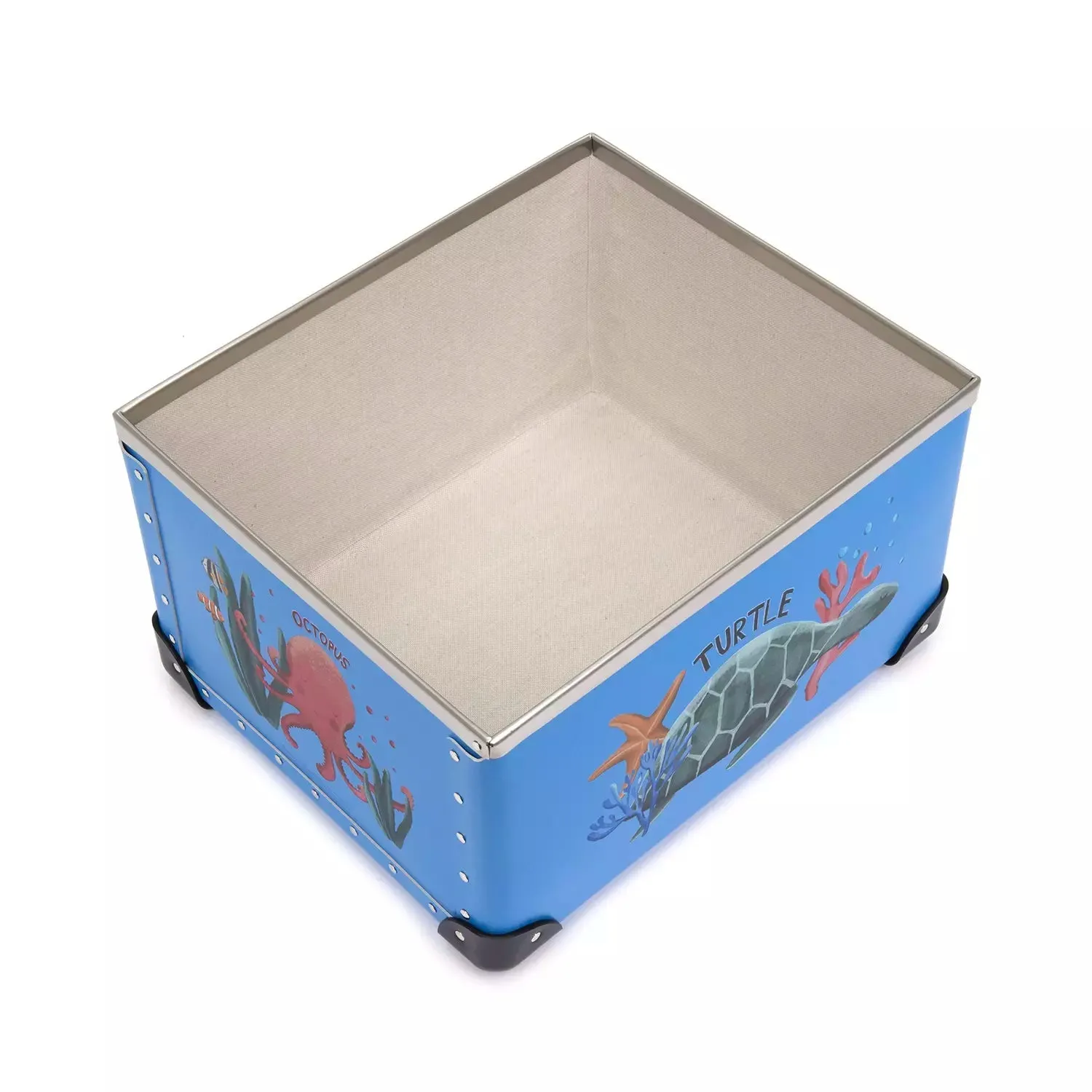 Occasions · Custom Children's Keepsake Box | Sea Life - Royal Blue/Navy