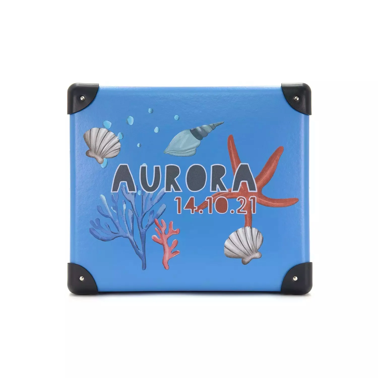 Occasions · Custom Children's Keepsake Box | Sea Life - Royal Blue/Navy