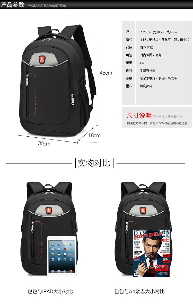 Outdoor Sport Swagger Bag Polyamides and Nylon Backpack for students