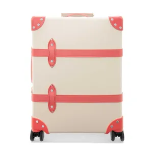 Pop Colour · Carry-On - 4 Wheels | Ivory/Flamingo/Chrome