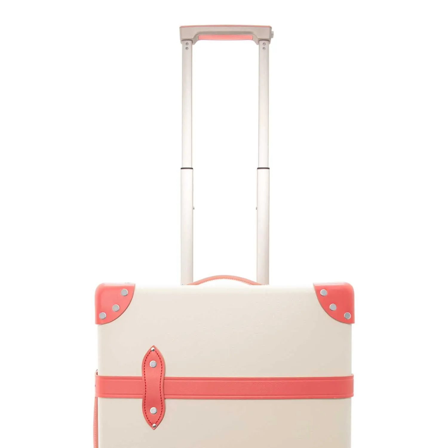 Pop Colour · Carry-On - 4 Wheels | Ivory/Flamingo/Chrome