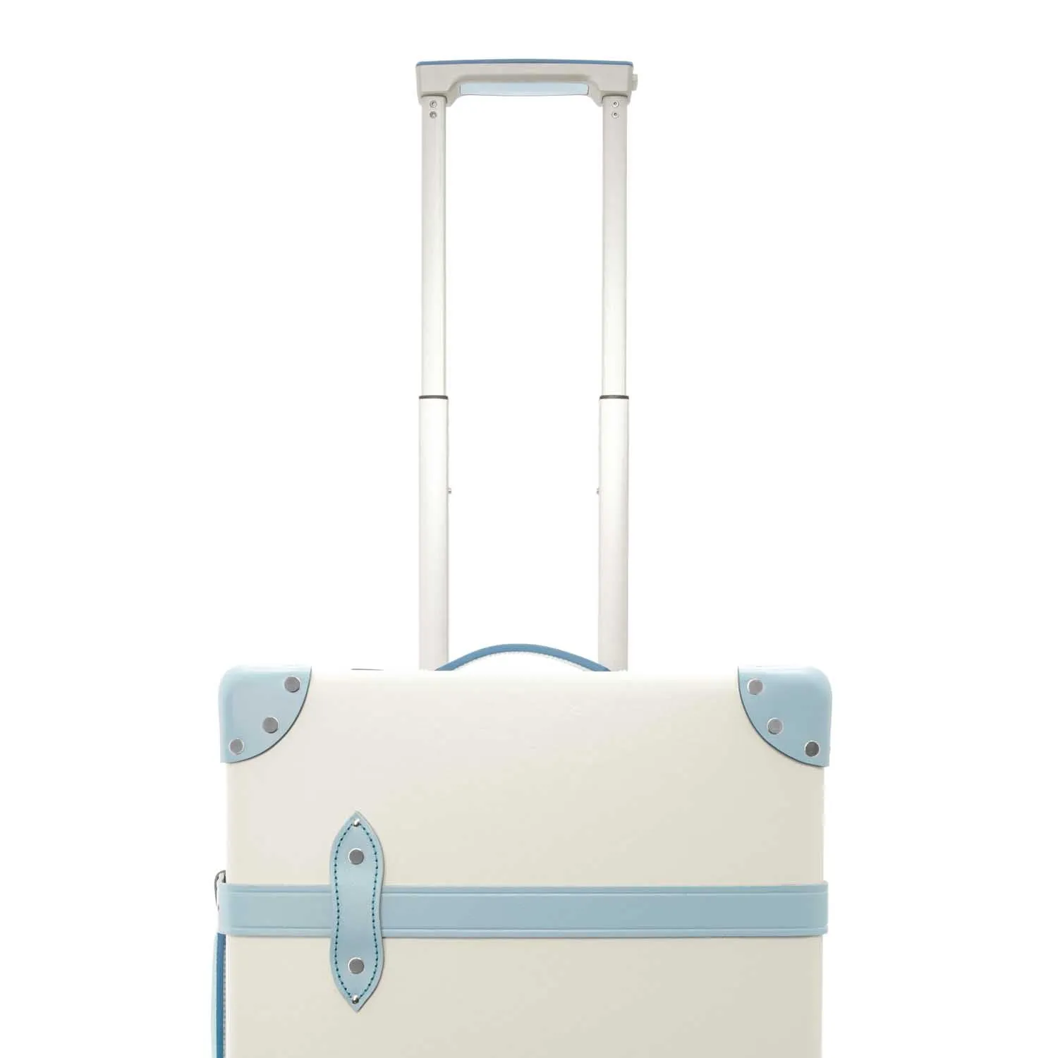 Pop Colour · Carry-On - 4 Wheels | Ivory/Pastel Blue/Chrome