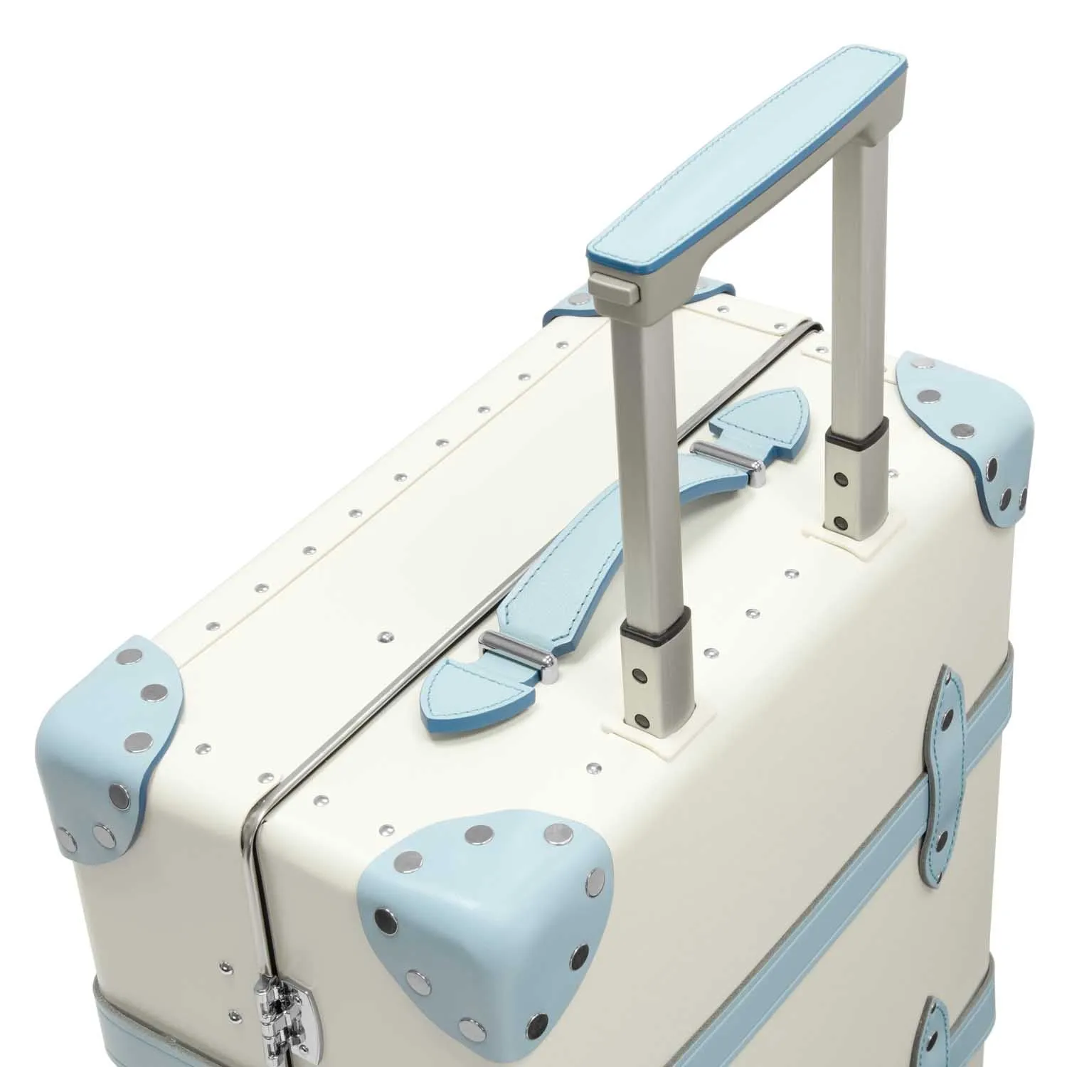 Pop Colour · Carry-On - 4 Wheels | Ivory/Pastel Blue/Chrome