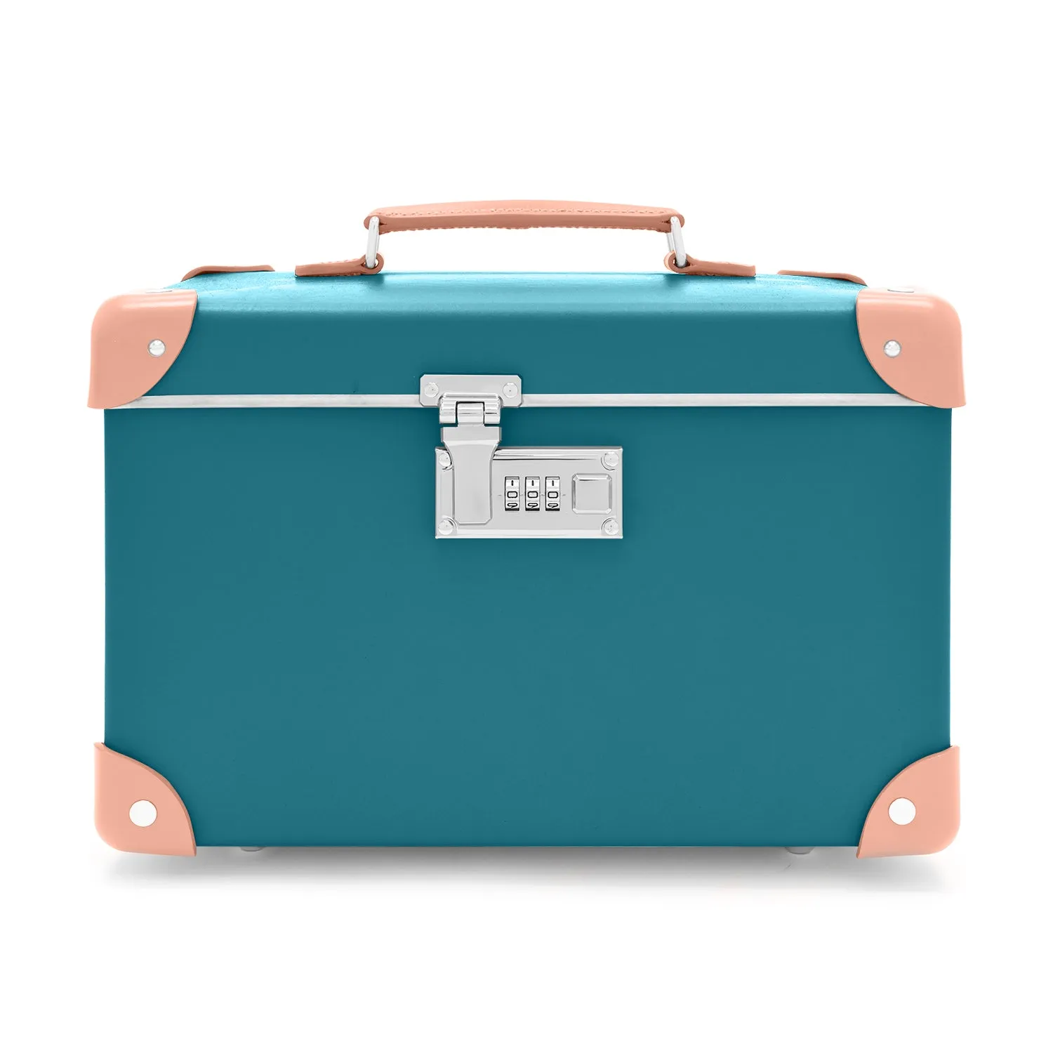 Pop · Vanity Case | Peacock Blue/Desert Rose