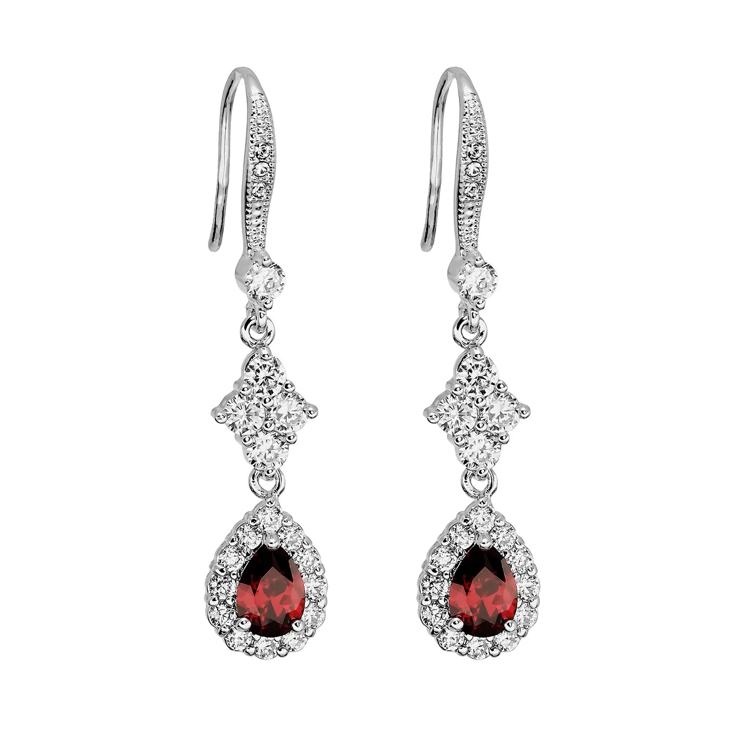 Red Royalty Earrings