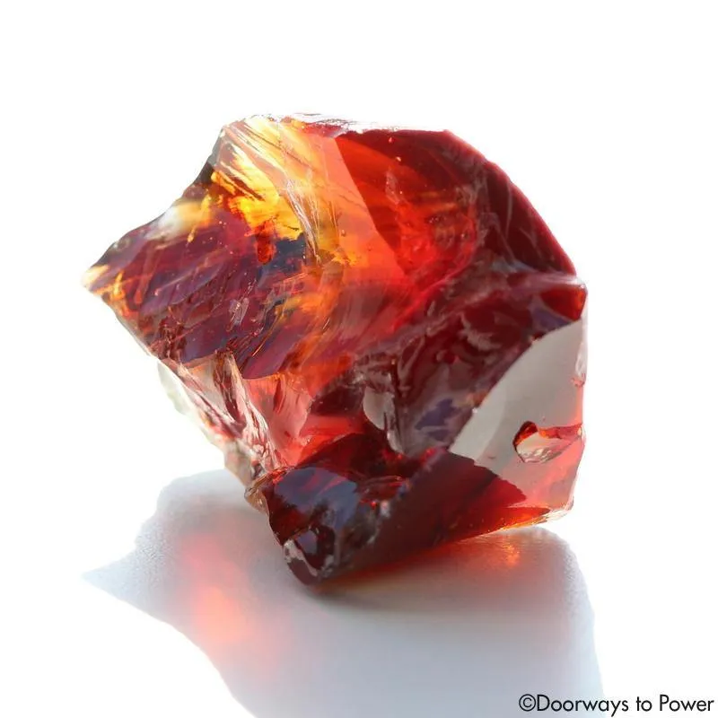 Scarlet Shift Solaris Bi Color Andara Crystal 'Sacred Knowledge and Divinity'