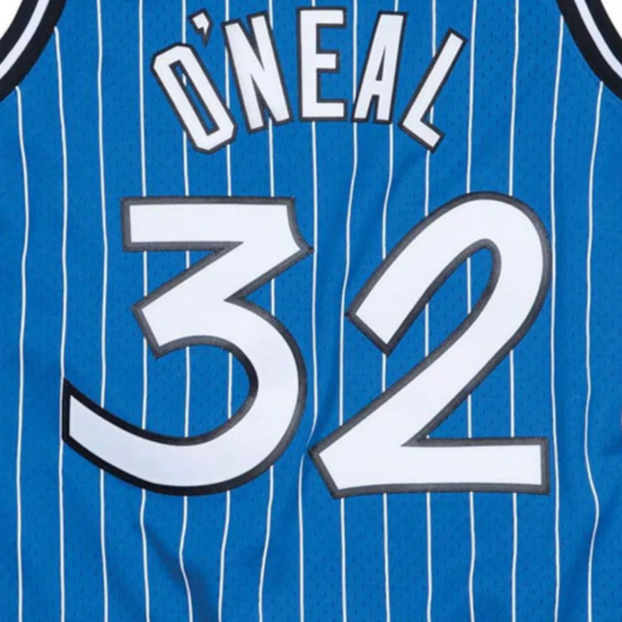 Shaquille O'Neal 1994-1995 Orlando Magic Away Mitchell & Ness Swingman Jersey - Blue