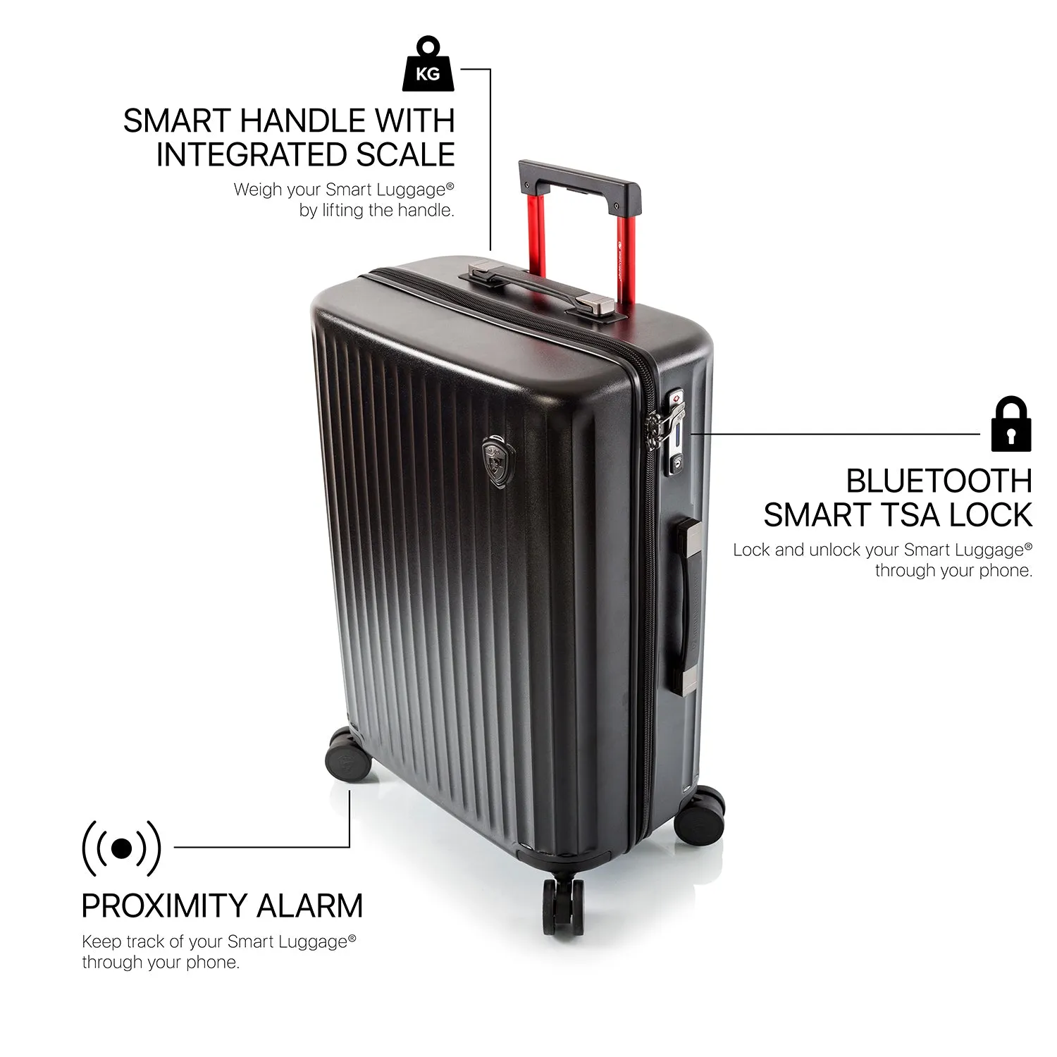 SmartLuggage® 30" Luggage - Airline Approved