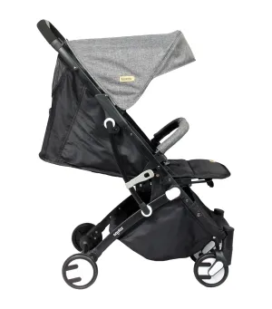 Squizz 3 Stroller Gray Canopy - Black Frame