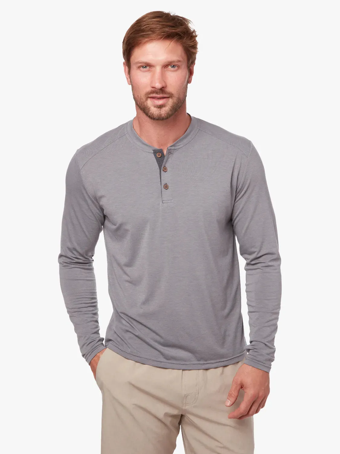 The SeaBreeze Henley | Grey