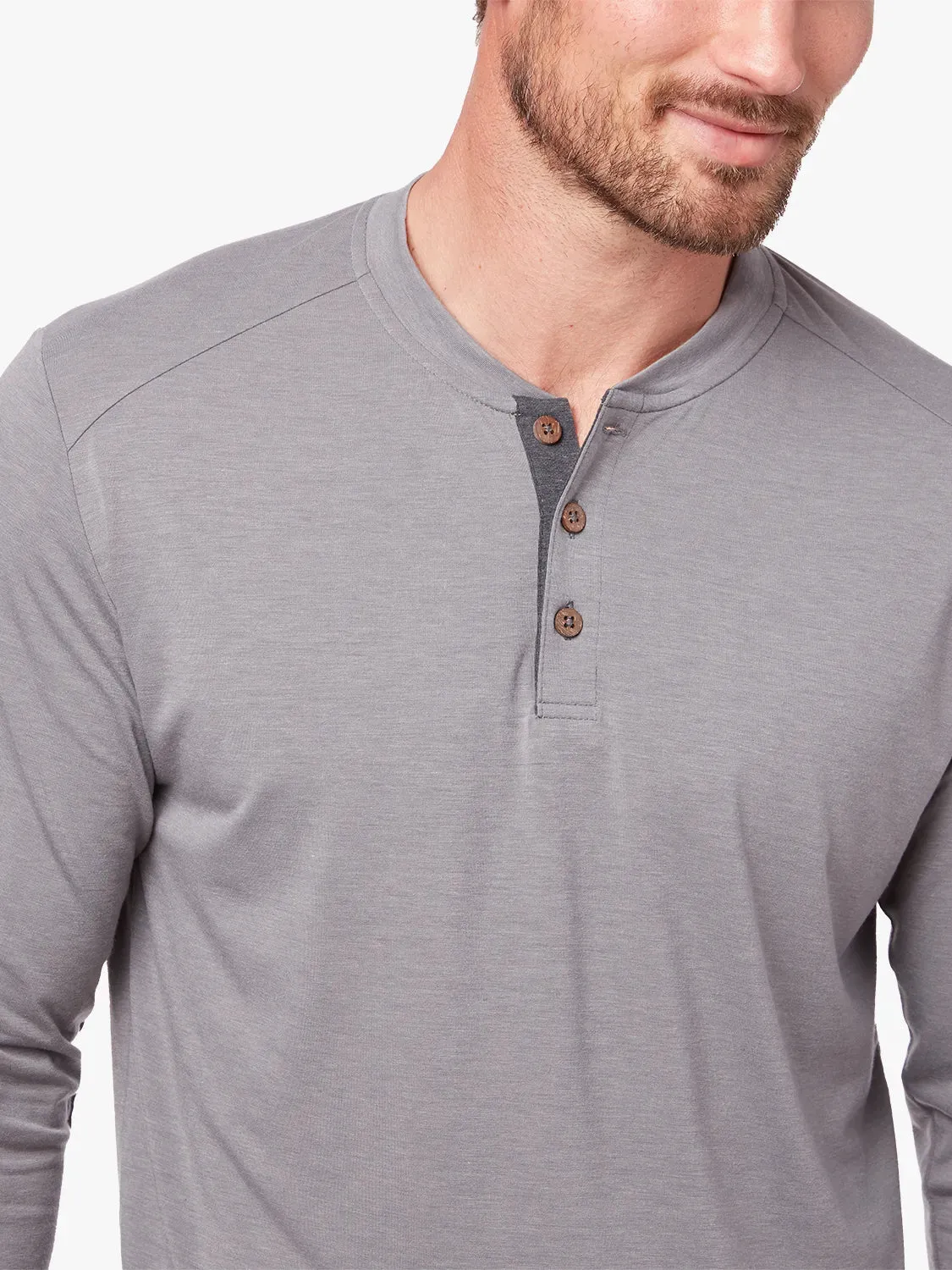 The SeaBreeze Henley | Grey