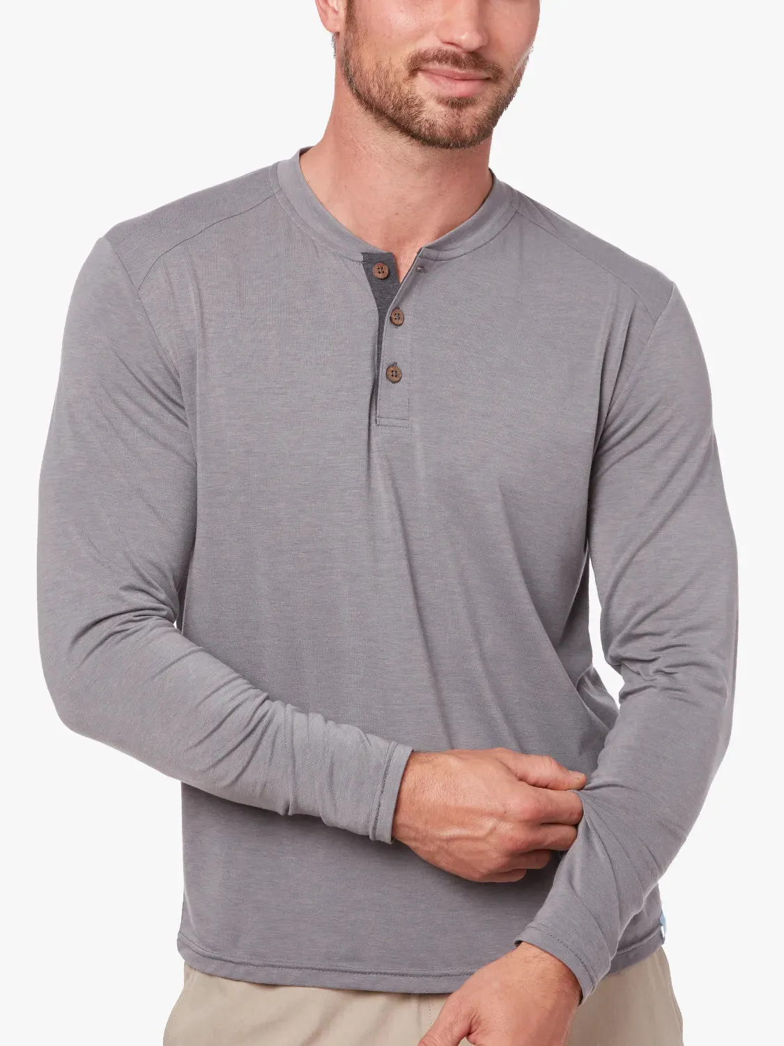 The SeaBreeze Henley | Grey