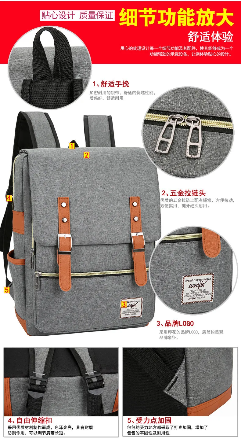 Three-piece suit Large Sport Swagger Bag with Nylon Material Backpack