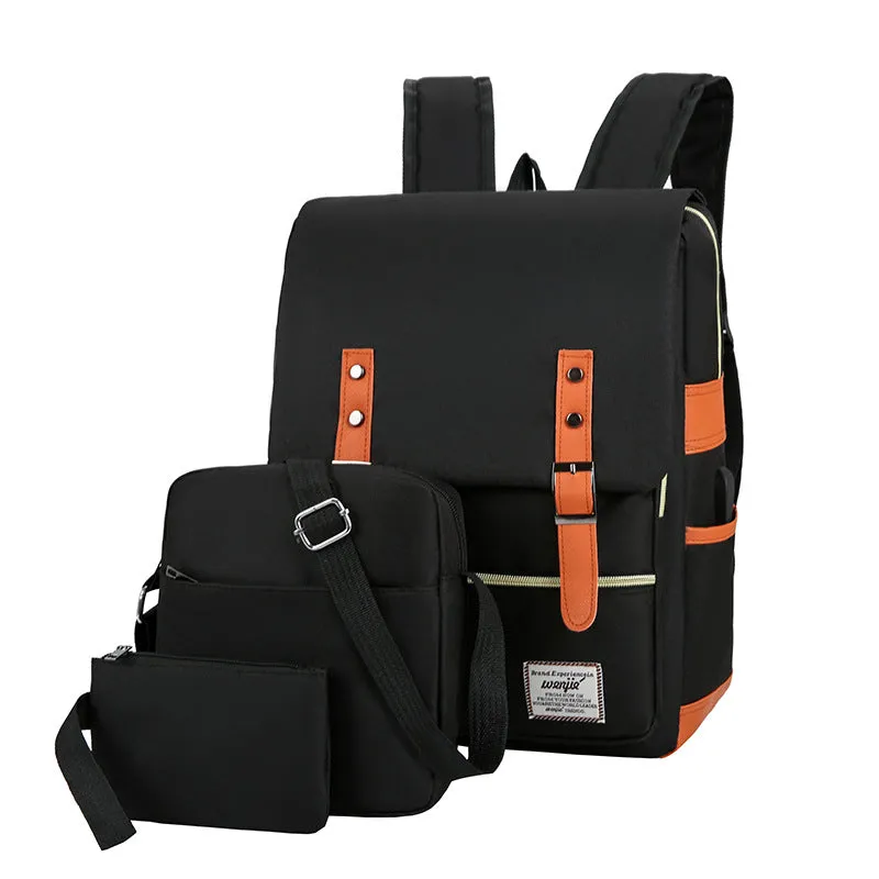 Three-piece suit Large Sport Swagger Bag with Nylon Material Backpack