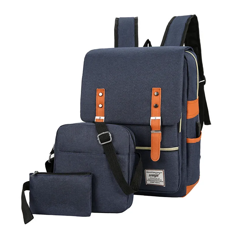 Three-piece suit Large Sport Swagger Bag with Nylon Material Backpack