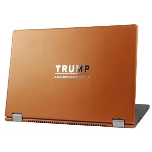 Trump Stickers Shiny Metal Sticker Donald Trump Make America Great Again for Cameras Notebooks Phones Cars Windows Macbook Stickers Trump Decal