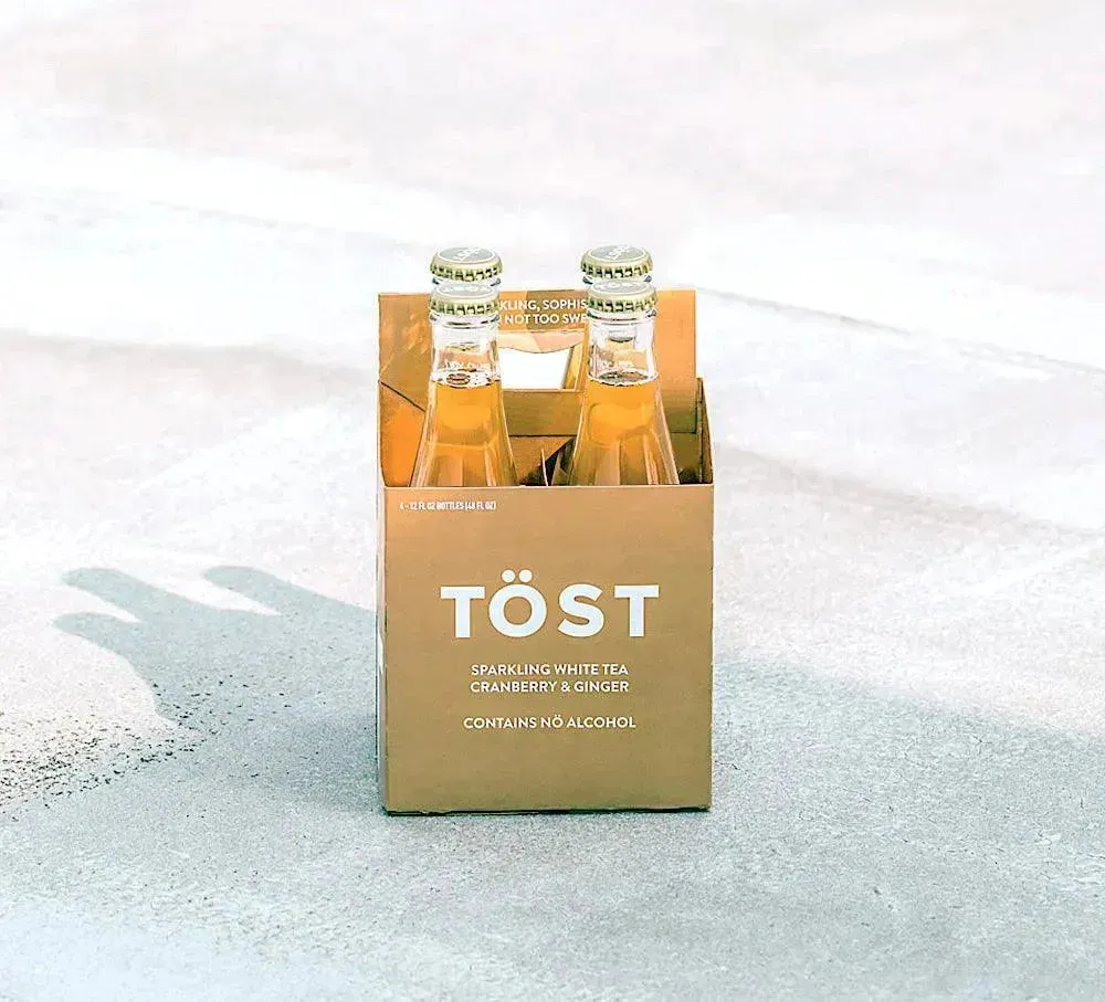 Töst Non-Alcoholic Sparkling White (4 Pack)