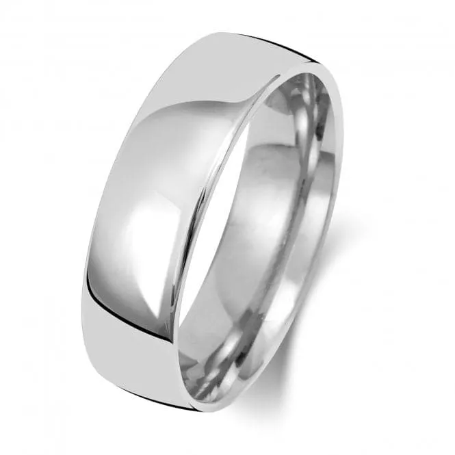 Wedding Band 9K Slight Court 6mm-1.25 Wedding  Ring W116WL